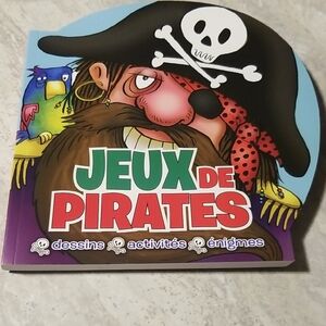 French Pirate Activity Book for Kids Jeux De Pirates